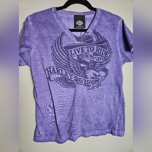 Harley Davidson Women's Live to Ride Tee